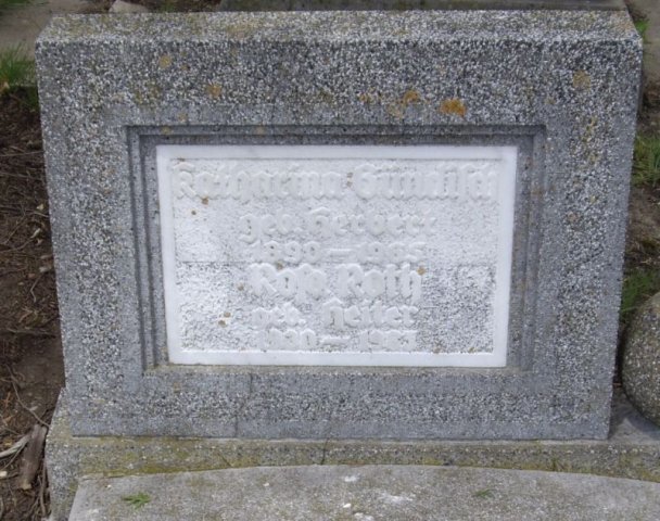 Herbert Katharina 1890-1965 Grabstein